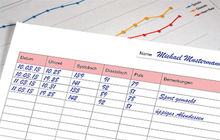 Blutdrucktabelle zum Ausdrucken